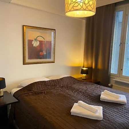 아파트 2 Minutes From Kamppi Center, Sauna And Balcony